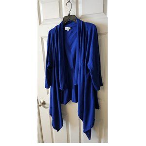 Royal Blue Avenue Cardigan, used, size 26/28